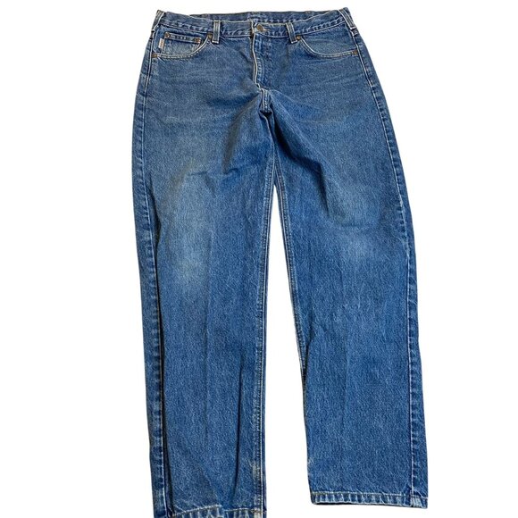 Carhartt Men's B17 DST Jeans Size 38x32 Vintage from December 2004 - Picture 1 of 16
